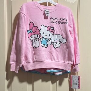 Hello Kitty Pink and Blue Kids Matching Set